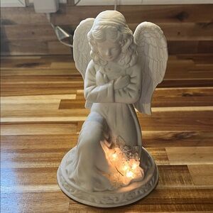 Source Unknown White Angel LED Decor